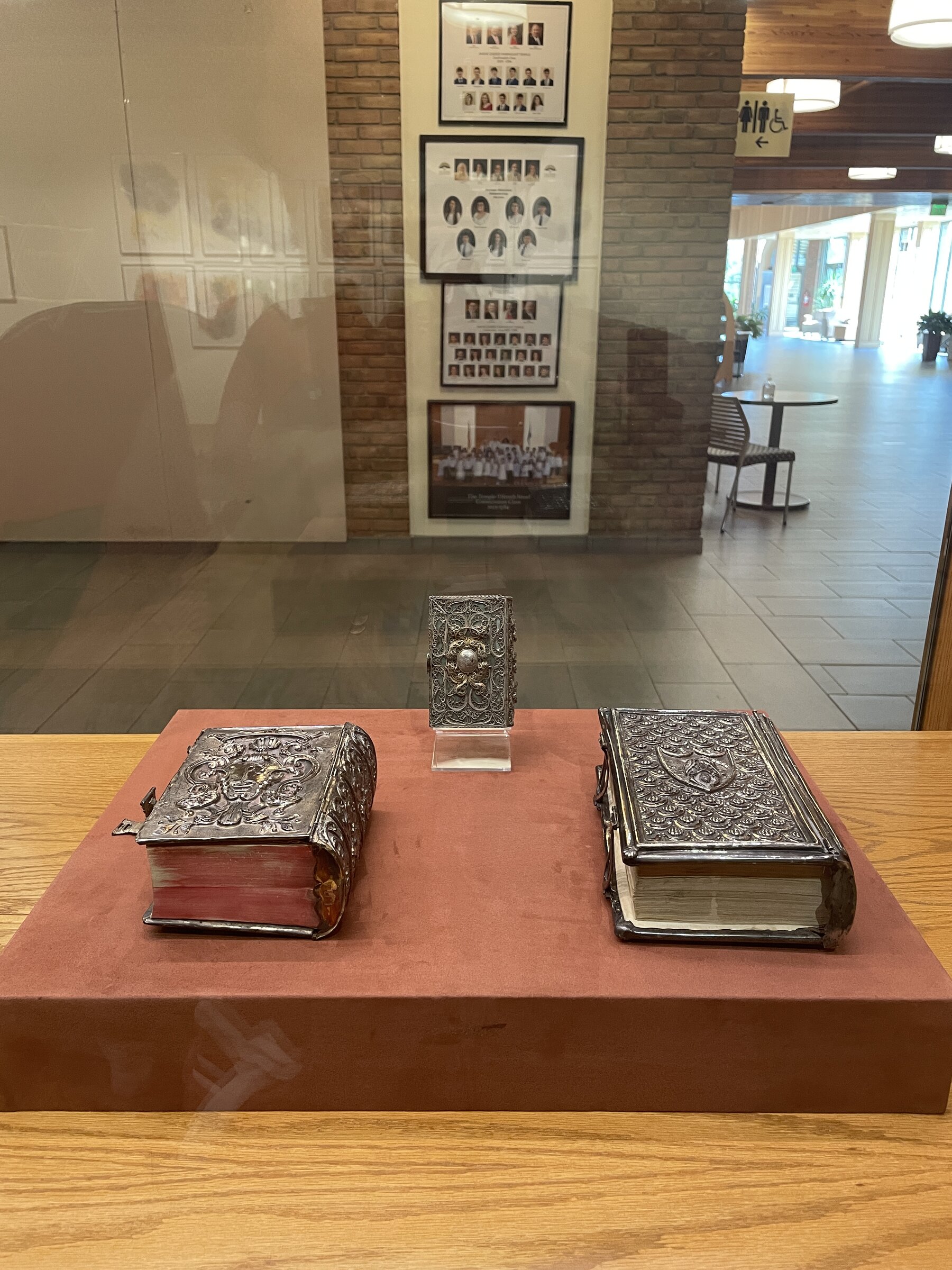 Prayerbooks in silver covers